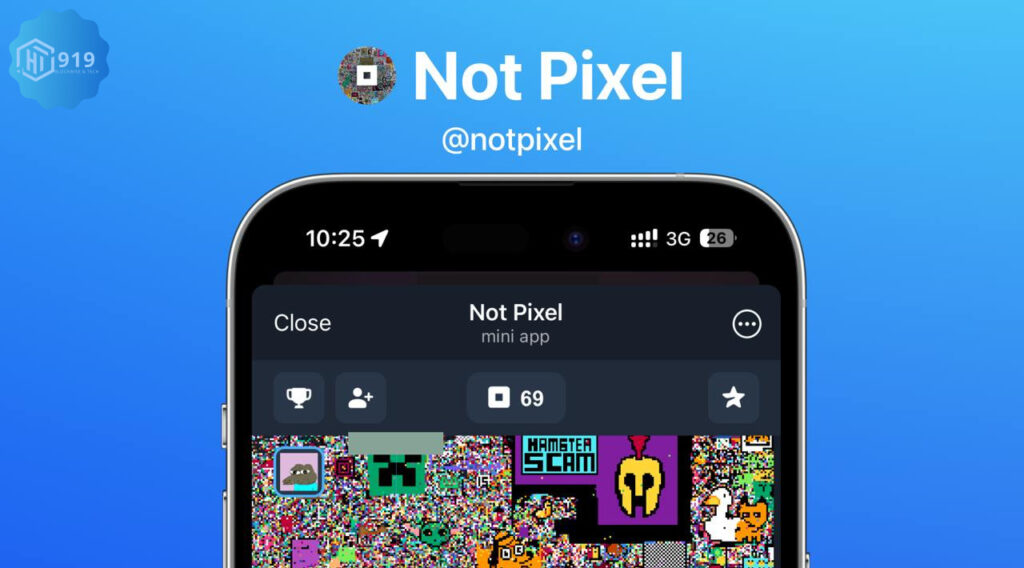 Not Pixel là gì? Tham Gia Airdrop Cực Tiềm Năng Tới Từ Team Notcoin