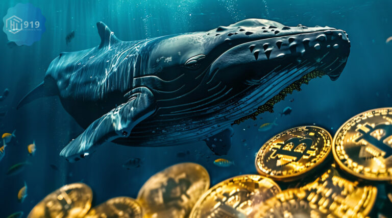 The whale snatched up the many cryptocurrency coins that fell